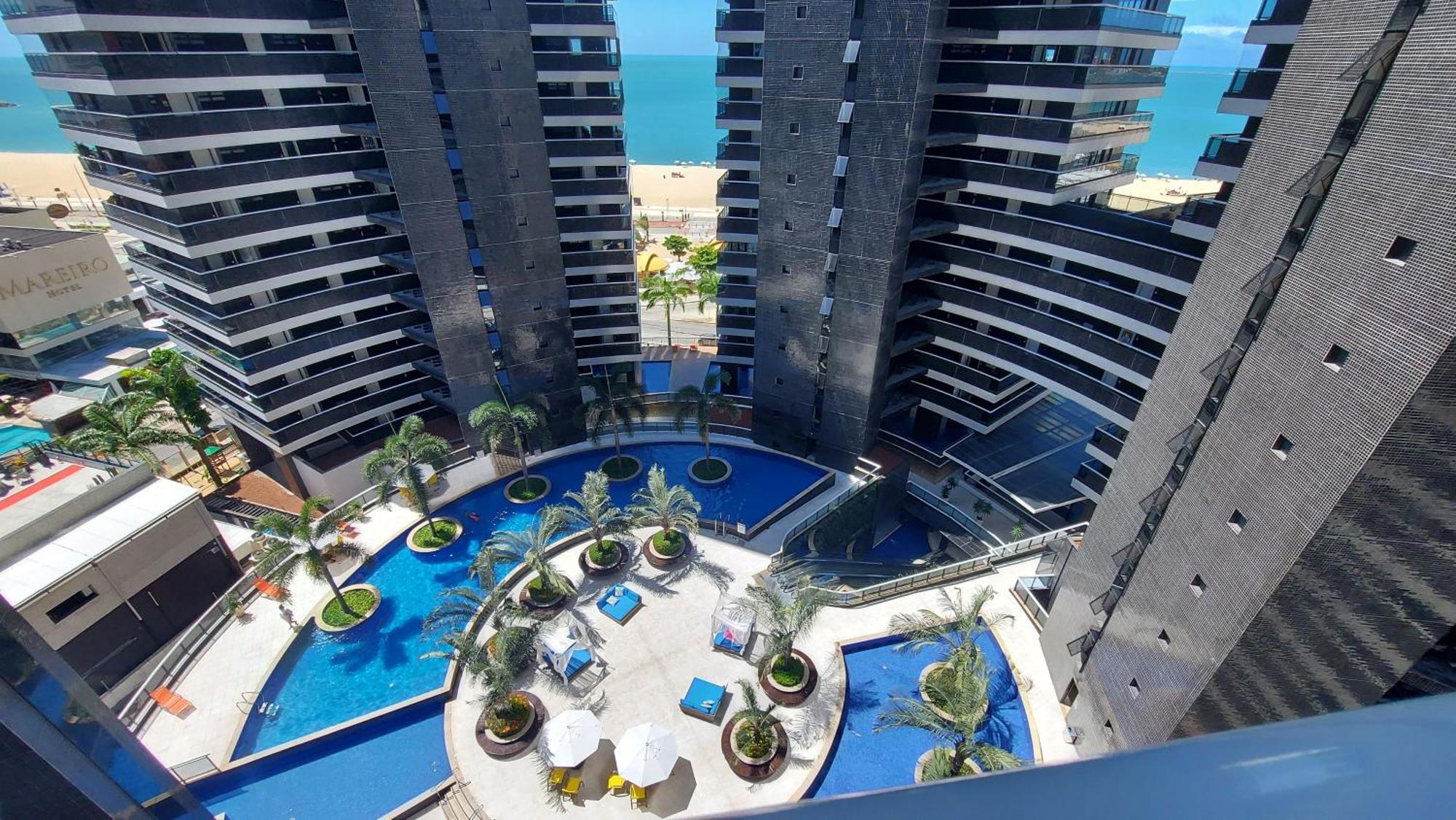 Ed Landscape 3 Quartos Frente Mar Apartman Fortaleza  Kültér fotó