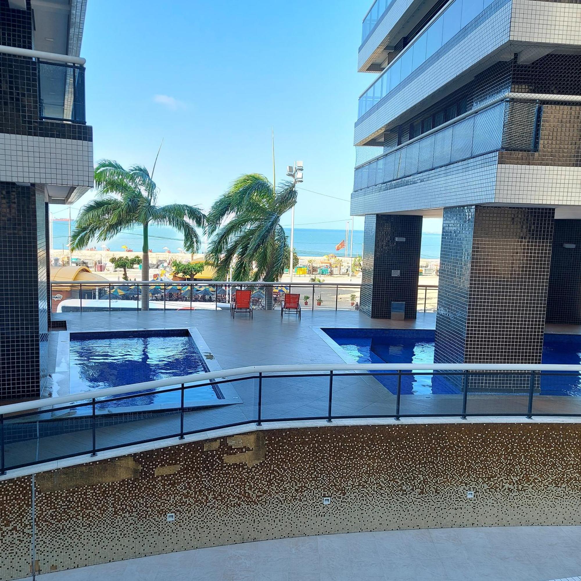 Ed Landscape 3 Quartos Frente Mar Apartman Fortaleza  Kültér fotó
