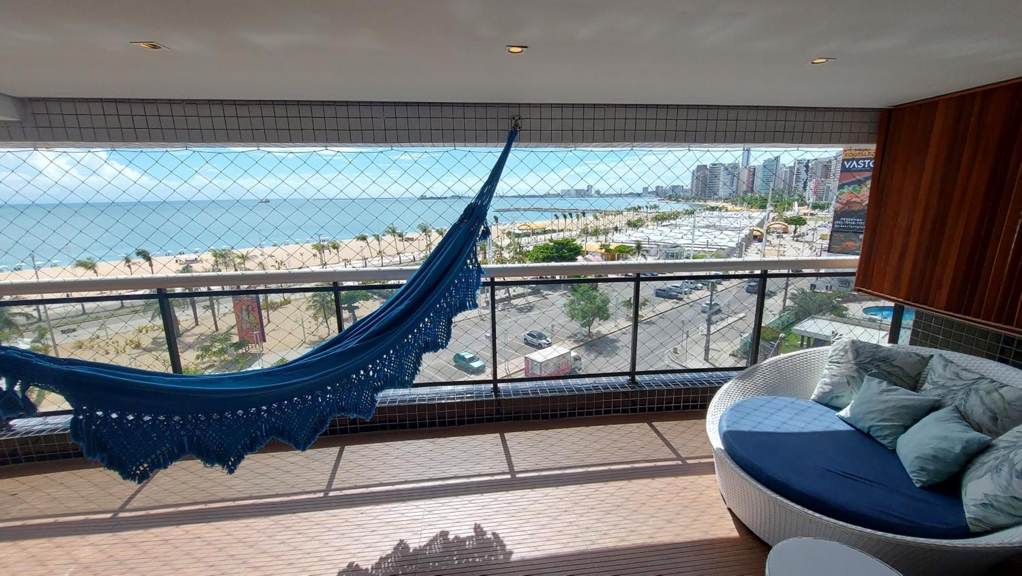 Ed Landscape 3 Quartos Frente Mar Apartman Fortaleza  Kültér fotó